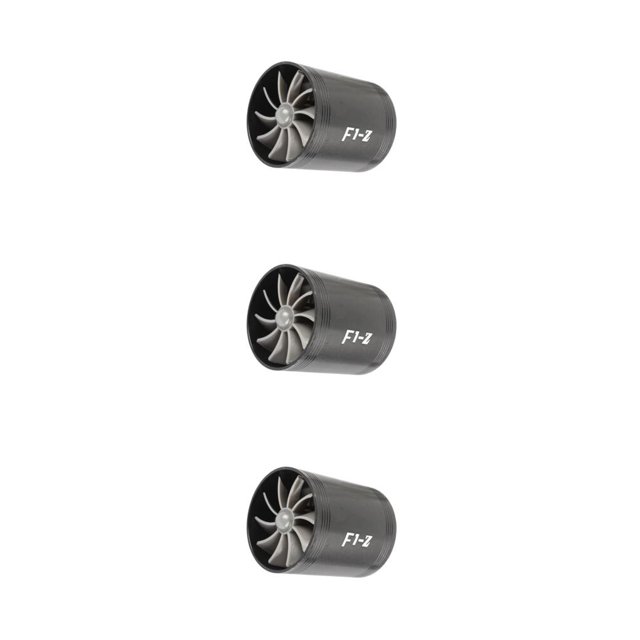 Turbina de doble Ventilador Speravity Ahorro de combustible eficiente en combustible Tipo 1 Negro