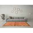 thumbnail image 3 of Ahgly Company Indoor Rectangle Oriental Orange Traditional Area Rugs, 2' x 4', 3 of 4