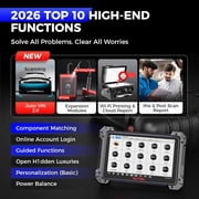 Autel Maxicom MK908 Pro II Car Diagnostic Scanner, Bidirectional Control J2534 Online, 38+ Services, 3000+ Active Tests
