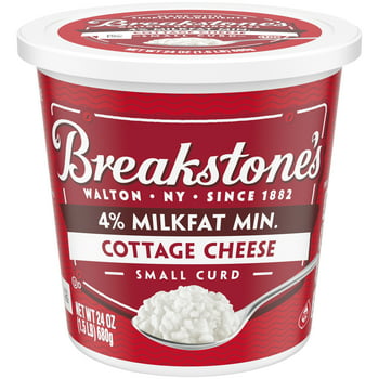 Breakstone's Small Curd Cottage Cheese with 4% Milk, 24 oz Tub