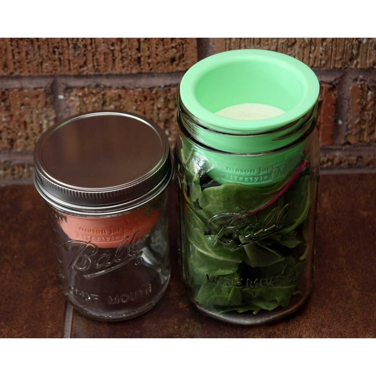 Mason Jar Divider Cup for Salads, Dips, and Snacks