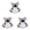 Grey 3PCS, variant on Koala Stuffed Animal Squeaky Dog Toys Dog Toys For Aggressive Chewers Simulation Washable Stuffed Pet For Small Medium Large Puppies And All Breeds