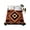 Brown, variant on Aztec Southwest King Size Flat Sheet, Wrinkleproof & Fadeproof Cooling Flat Bed Sheet Only, Orange Black Boho Tribes Abstract Breathable Soft Bedding Top Sheets 105 x 98 Inches
