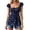 a-37Blue7, variant on Womens Square Neck Puff Short Sleeve Polka Dot Bow Tie Waist Peplum Blouse For Summer Date Casual Everyday Outings White M