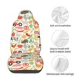 thumbnail image 4 of Wukai Farm Full Set Car Seat Covers with Soft Padding Universal Auto Front Seats Protector and Cushion Mat, 4 of 5