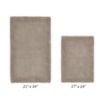 thumbnail image 3 of Better Trends Edge 100% Cotton 2 Piece Set (17" x 24" | 21" x 34") Bath Mat Rug - Sand, 3 of 4