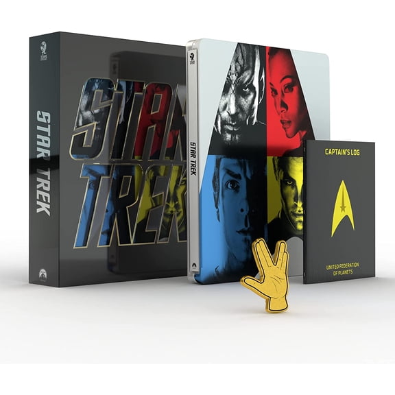 Star Trek (2009) Titans of Cult 4K UHD SteelBook [Blu-ray] [Region A & B & C]