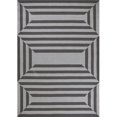 thumbnail image 1 of HomeRoots 353850 3 x 5 ft. UV-Treated Polypropylene Charcoal Area Rug, 1 of 1