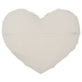 thumbnail image 4 of JWH Heart Throw Pillow Covers  Valentine's Day Gift for Girls Couch Bed Bedroom Chair 14x16inch Beige, 4 of 9