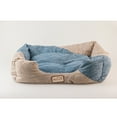 thumbnail image 6 of Armarkat Cat Bed Model C47, navy blue & beige, 6 of 10