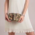 thumbnail image 6 of BZSMCE Makeup and Cosmetic Bag Women Simple Puppy Playdate in Bloom Pattern Square Cosmetic Bag, 6 of 6
