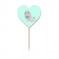 thumbnail image 1 of Flottant art Blanc Déco Mode Cure-Dent Drapeaux Coeur Lable Cupcake Pics, 1 of 3