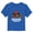 Royal Blue, variant on Netflix Toddler's Stranger Things Animated Characters Logo Graphic T-Shirt