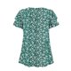 thumbnail image 5 of Camisas de Cuello de Tripulación de Manga Corta para las Mujeres Plisado Mangas de Ruffle, Cuello Redondo Casual Primavera Y Blusa de Verano, 5 of 7
