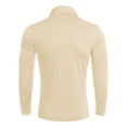 thumbnail image 3 of COOFANDY Men's Casual Slim Fit Turtleneck T Shirts Lightweight Basic Cotton Pullovers, 3 of 11