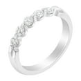 thumbnail image 2 of 14K White Gold 1/2 ct TDW Diamond 5-Stone Band Ring (H-I, SI2-I1) - Size 7, 2 of 8