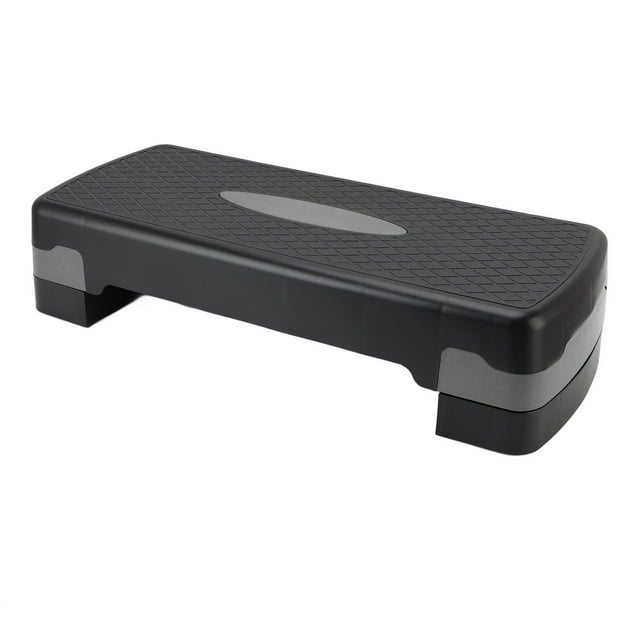 Exercise Step Platform, Adjustable Height Aerobic Step Platform Trainer for Strength and Fitness Workouts