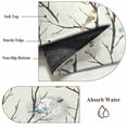 thumbnail image 6 of Non-Slip Rug Pad Rugs Bee Bird Spring Flowers Branch Rectangle Area Rugs 3x5Ft Soft Carpet Pads for Living Room Kids Room, Classic Floral Oil Painting Style, 6 of 9