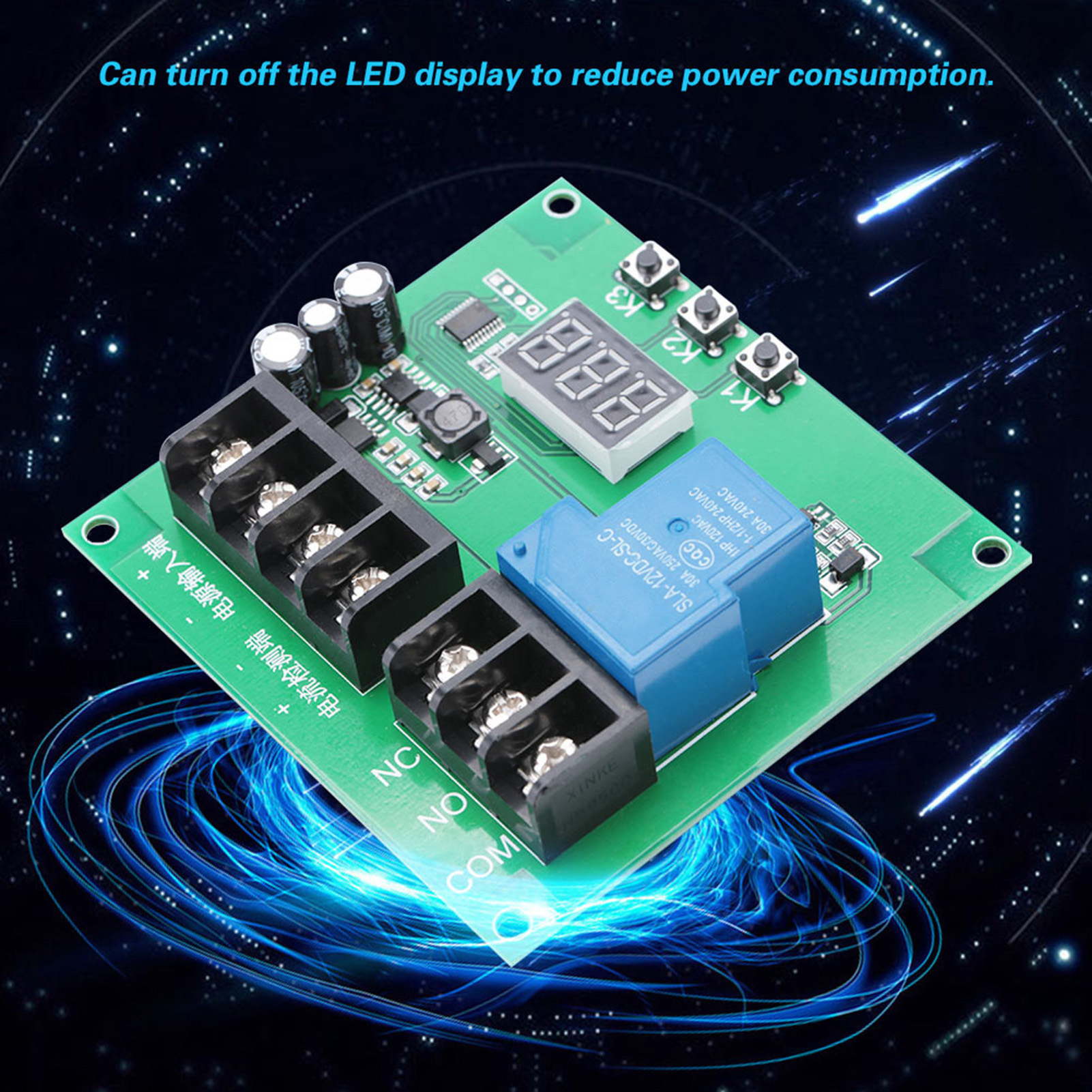 DC Current Detection Module, LED Display DC Current Detection Relay