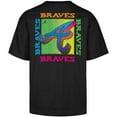 thumbnail image 3 of Men's '47 Black Atlanta Braves Sundale Foundation T-Shirt, 3 of 3