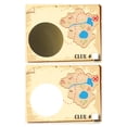 thumbnail image 4 of Make Your Own DIY Treasure Map Scavenger Hunt Scratch Off ScratchNotes 20 Pack 3x4 Note Cards & Stickers, 4 of 7