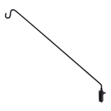 Graybunny Heavy Duty Extended Reach Wall Mounted Deck Hook Wall