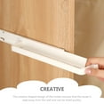thumbnail image 2 of ITSELFER Self Adhesive Towel Bar No Drill Hand Towel Hanger Adhesive HooksSelf Adhesive Towel Holder Modern Towel Hook Bathroom Towel Rack White, 2 of 5