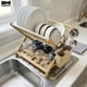 thumbnail image 4 of Secador Escurridor Platos Pequeño 2 Niveles Plegable beige, 4 of 7