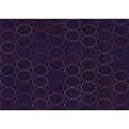 thumbnail image 1 of Ahgly Company Machine Washable Indoor Rectangle Transitional Purple Iris Purple Area Rugs, 2' x 4', 1 of 7