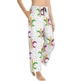 thumbnail image 2 of Fotbe Mardi Gras Carnival1 Women's Pajama Pants,Sleepwear Pants,Pj Bottoms Drawstring And Pockets-Large, 2 of 9