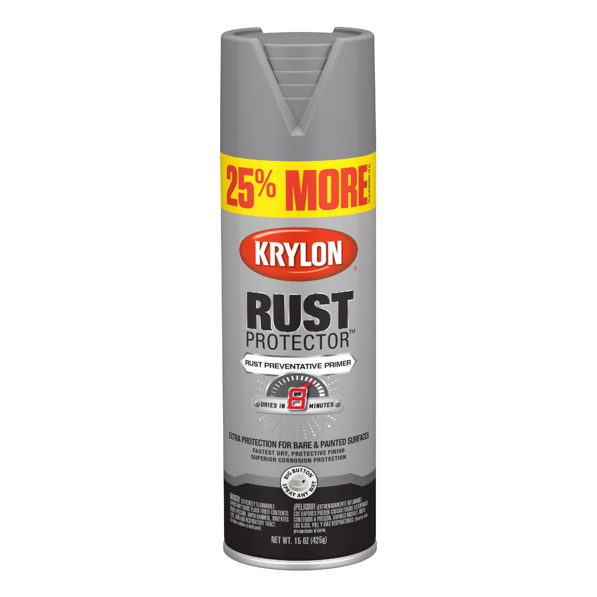 KRYLON Peinture antirouille aérosol Rust Protector Krylon - Noir