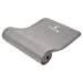thumbnail image 3 of ProsourceFit Extra Thick Yoga and Pilates Mat 1.3cm, High Density Comfort Foam with Carrying Strap, Gray, 3 of 4