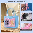 thumbnail image 4 of Shiyou-Rose Sac de Rangement Transparent, Léger et Portable, 4 of 4