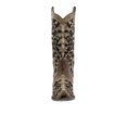 thumbnail image 5 of Corral Boots Womens Sequin Tooled Inlay Snip Toe Cowboy  Mid Calf Dress Boo, 5 of 7