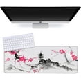 thumbnail image 2 of Japanese Cherry Blossom XXL Mouse Pad Extended Gaming Mouse Pad Large Desk Mat 31.06" x 11.8" Keyboard Laptop Computer Mousepad for Home Office Gaming Work, 2 of 5