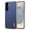 Blue, variant on Dteck Rugged Protective Case for Samsung Galaxy A57, Shockproof Carbon Fiber Pattern Anti-Scratch Slim Hard Back Case, Black
