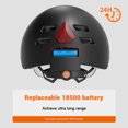 thumbnail image 3 of Smart Bike Helmets with 1080P HD Camera Wify APP for Adults, 3 of 8