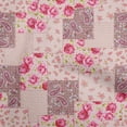thumbnail image 1 of oneOone Cotton Cambric Dark Rose Brown Fabric Florals Fabric For Sewing Printed Craft Fabric By The Yard 56 Inch Wide, 1 of 4