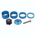 thumbnail image 1 of Sywqhk CANSUCC MTB Bike Fixed Gear Juego de arandelas de horquilla delantera Espaciador de auriculares (Azul) Sywqhk Alta Calidad, 1 of 9