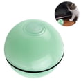 thumbnail image 2 of Pelota de juguete interactiva para gatos con luz LED, rotación de 360 grados, 2 of 4