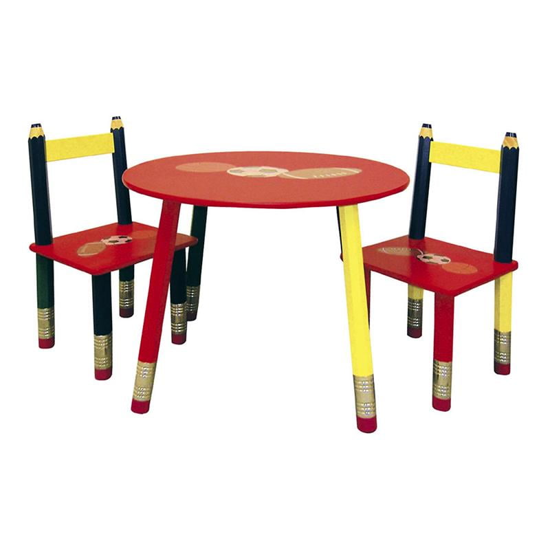 Ore International Kids' Table and Chairs 3-Piece Set - Walmart.com