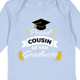 thumbnail image 4 of Inktastic Family Graduation-proud Cousin of the Graduate Boys or Girls Long Sleeve Baby Bodysuit, 4 of 5