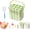 12 Sticks Green, variant on Silicone Ice Stick Tray with Storage Caddy, Narrow Ice Cube Tray for Water Bottles, Reusable Popsicle Mold for Homemade Frozen Treats, Infused Water & Water Bottles (6 Sticks White)