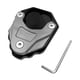 thumbnail image 2 of Placa de extensión de la almohadilla del soporte de la pata de cabra con accesorios de llave para C400GT C400 2019-2021 Gris, 2 of 9