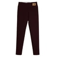 thumbnail image 7 of Women's Winter Thermal Casual Pants High Waist Elastic Leggings Solid Warm Workout Capris Trousers Comfortable Fit Comfortable Sweatpants for Women Relaxed Fit Pant, 7 of 7