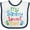 White and Navy, variant on Inktastic My Gammy Loves Me Boys or Girls Baby Bib