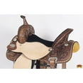 thumbnail image 4 of 15 In Hilason Western Horse Barrel Racing Trail Pleasure American Leather Saddle, 4 of 7