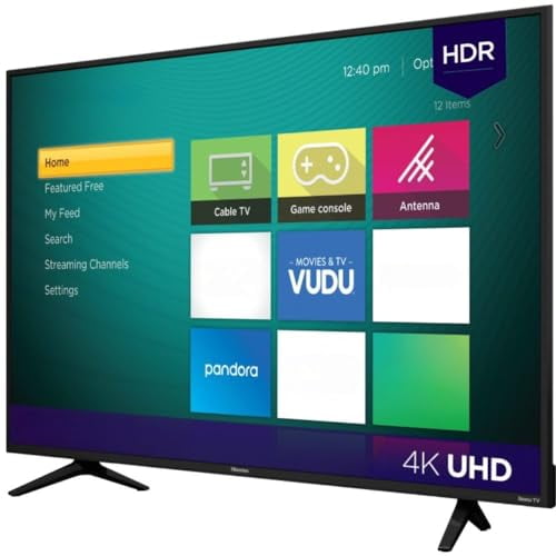 HISN TV Pantalla 55 Pulgadas Led 4k 60hz Smart TV (Este es un Producto REACONDICIONADO)