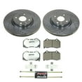 thumbnail image 3 of PowerStop Front Z26 Street Warrior Carbon-Fiber Ceramic Brake Pad and Drilled and Slotted Rotor Kit Fits: FIAT MAZDA Select Models K7360-26, 3 of 9
