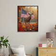thumbnail image 4 of Paint by Numbers Kit for Adults, Autumn Deer American Flag Scene Paint by Numbers, Easy Paint by Numbers Kit for Adults Beginner, DIY Adult Paint by Number Kits on Canvas, 12x16in Home Decor, 4 of 7